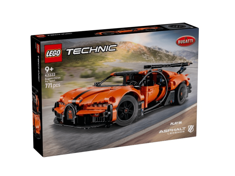 LEGO® Technic Bugatti Chiron Pur Sport hiperautó (42222)