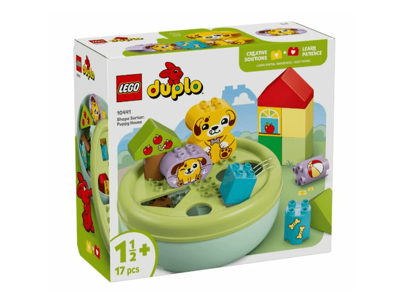 LEGO® DUPLO® First Shape Sorter: Kućica za pse (10441)