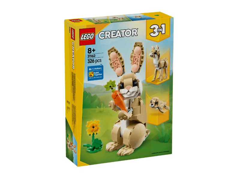 LEGO® Creator 3 az 1-ben Aranyos nyuszi (31162)