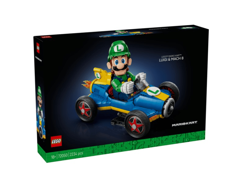 LEGO® Super Mario™: Mario Kart™ – Luigi és Mach 8 (72050)