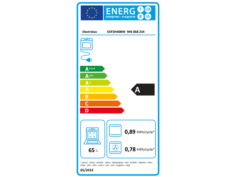 Electrolux EOF3H40BW Beépíthető sütő + Electrolux EIV63440BW Beépíthető indukciós főzőlap + Electrolux LMS4253TMW Beépíthető mikrohullámú sütő