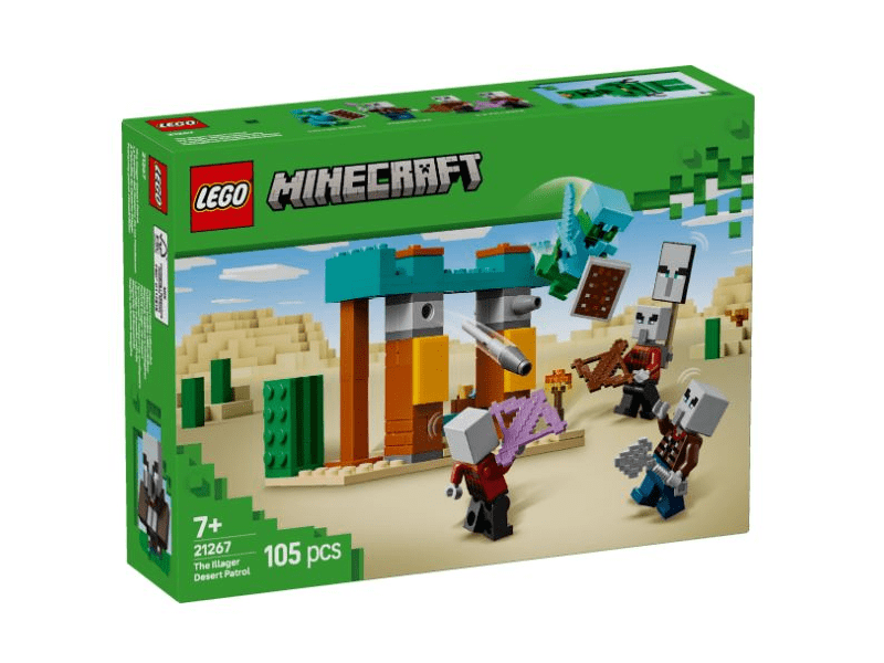 LEGO® Minecraft® Patrola pustinjskih odmetnika (21267)