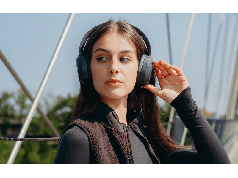 Edifier W820NB Plus V25 Bluetooth fejhallgató, szürke