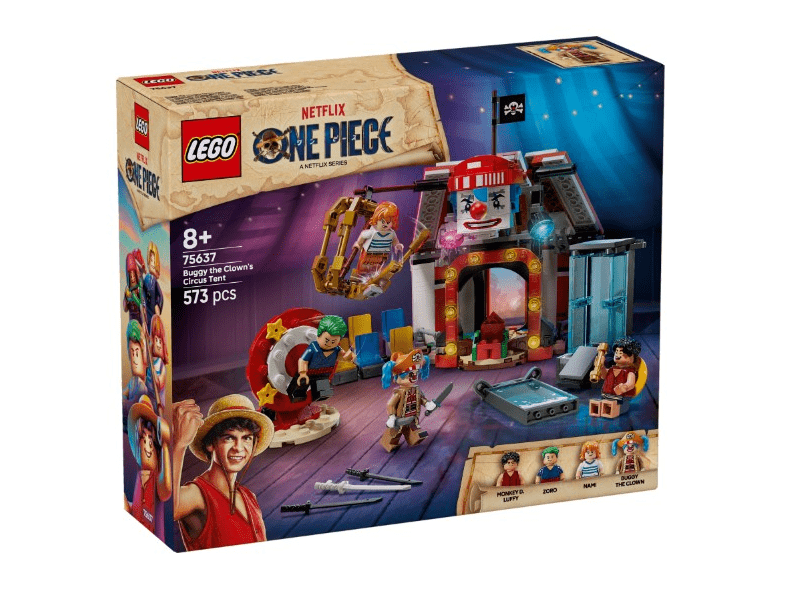 LEGO® ONE PIECE Buggy, a bohóc cirkuszi sátra (75637)