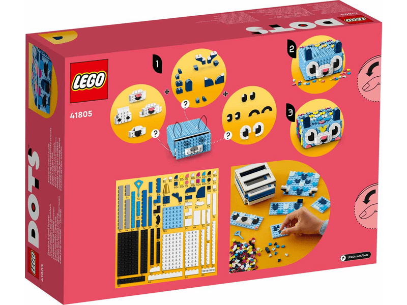 LEGO® DOTS Kreatív állatos fiók (41805)