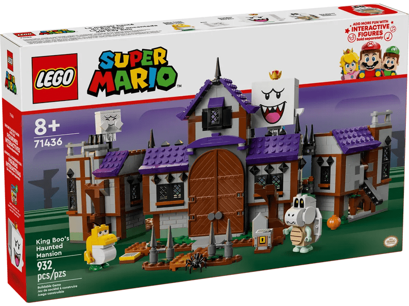LEGO® Super Mario™ King Boo kísértetkastélya (71436)