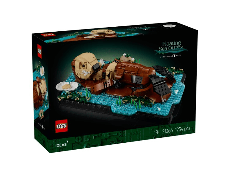 LEGO® Ideas Úszkáló vidrák (21366)