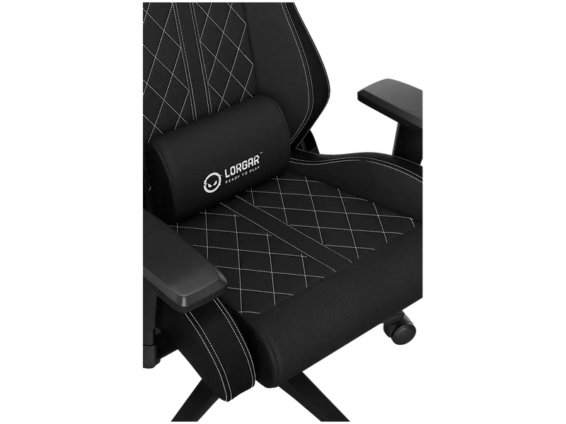 Lorgar Pro CHA41 Gamer szék, fekete-fehér (LRG-CHA41-BK-WH)