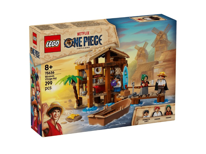 LEGO® ONE PIECE Kunyhó Szélmalomfaluban (75636)