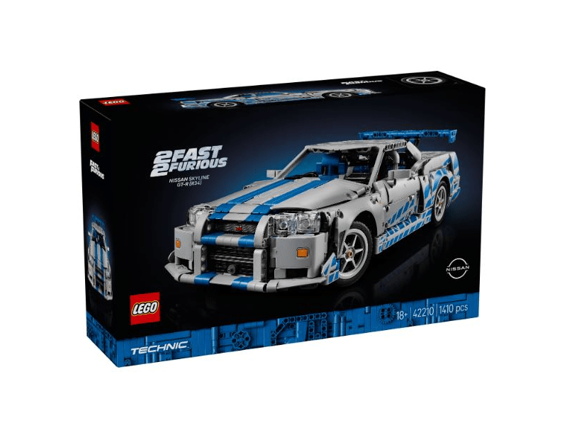 LEGO® Technic 2 Fast 2 Furious Nissan Skyline GT-R (R34) autó (42210)
