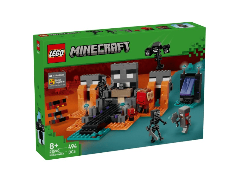 LEGO® Minecraft® Csata a Sorvasztókkal (21590)