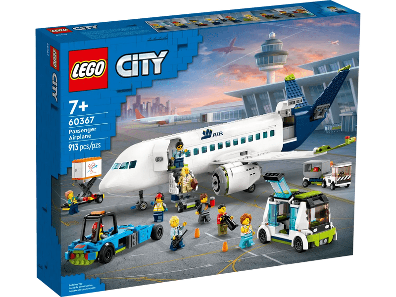 LEGO City Utasszállító repülőgép épksz