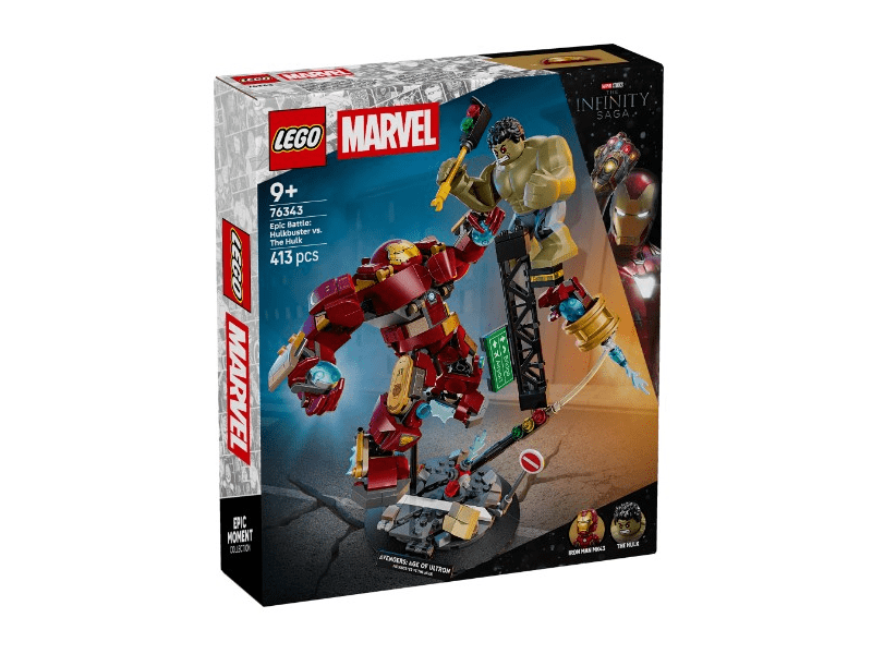 LEGO® Marvel Hulkbuster és Hulk óriási csatája (76343)