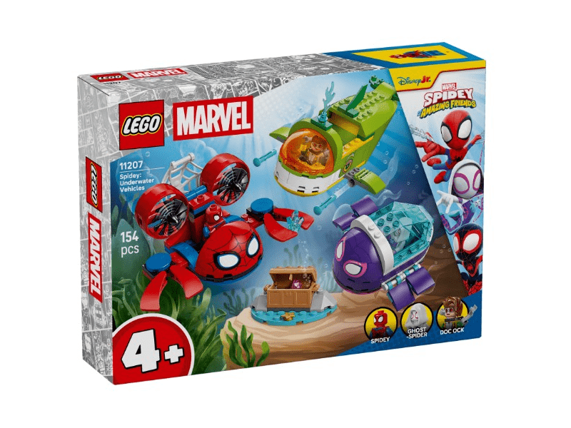 LEGO® Marvel Póki és csodálatos barátai Pókember: vízi járművek (11207)
