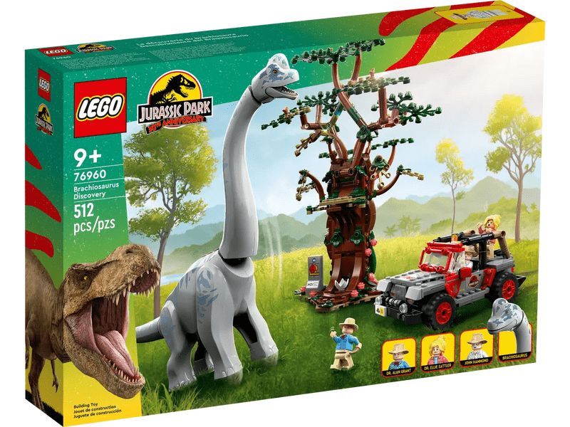 LEGO® Jurassic Park Brachiosaurus felfedezés (76960)