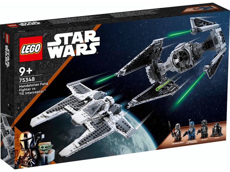 LEGO® Star Wars™ Mandalóri Fang vadászgép vs. TIE elfogóvadász™ (75348)