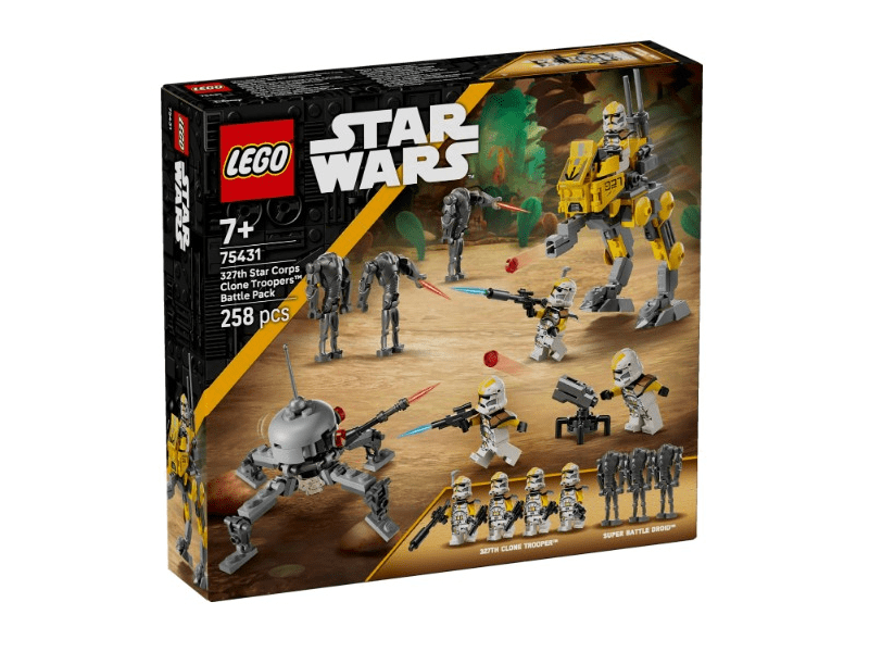 LEGO® Star Wars™ 327. klónkatonák harci csomag (75431)