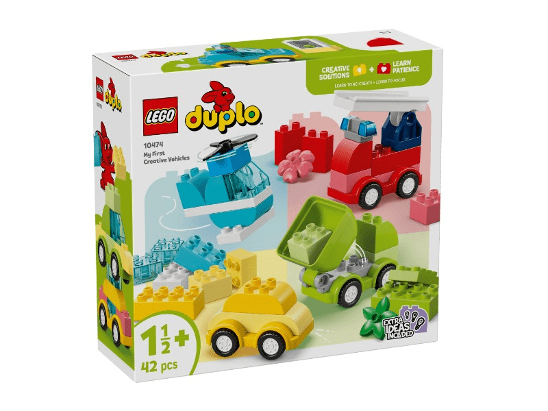 LEGO® DUPLO® Első készletek Kreatív járművek (10474)
