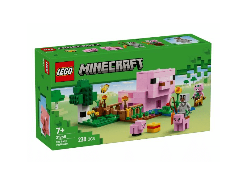 LEGO® Minecraft® A kismalac háza (21268)