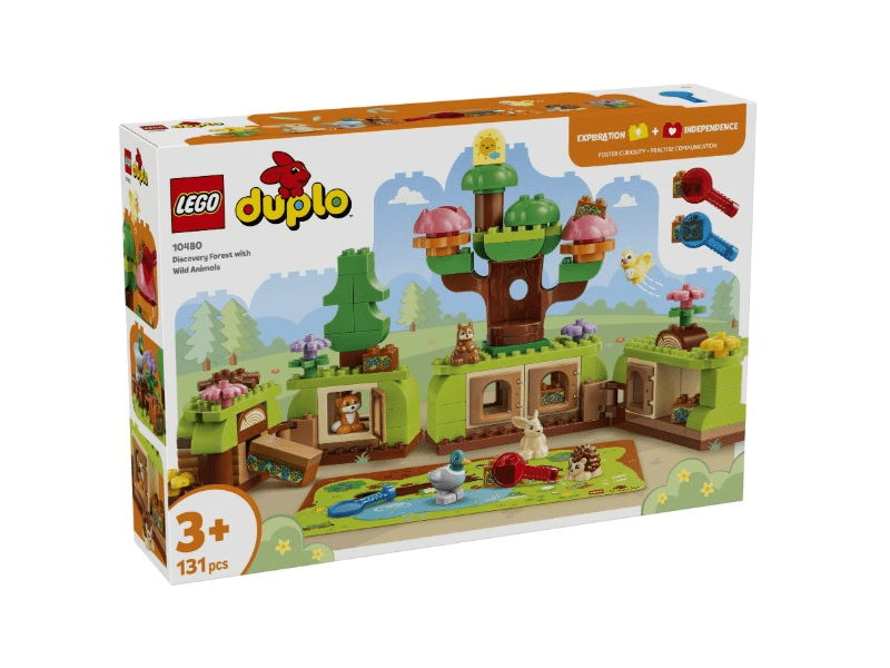 LEGO® DUPLO® Kalandos erdő vadállatokkal (10480)