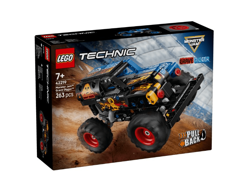 LEGO® Technic Monster Jam™ Grave Digger™ Uskrsni set Vatra i led (42219)