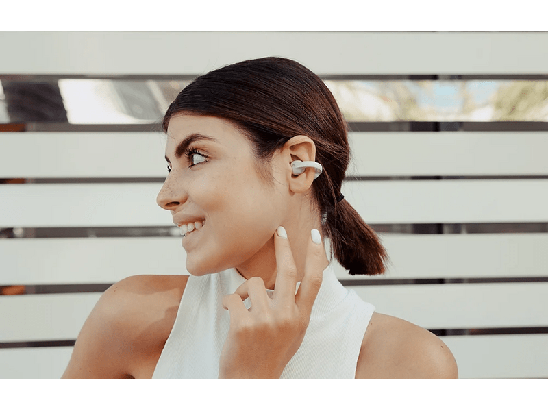 Edifier Comfo C open-ear vezeték nélküli fülhallgató, gyöngyház