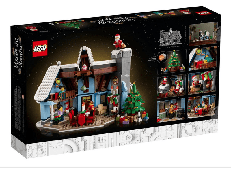 LEGO® Icons A Mikulás látogatása (10293)