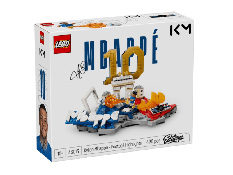 LEGO® Editions Kylian Mbappé – A futball legjobb pillanatai (43013)