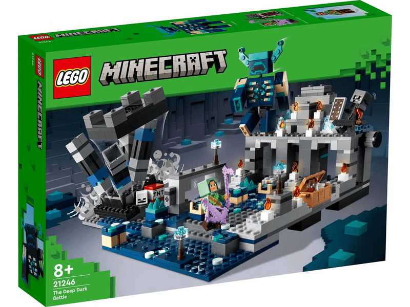 LEGO® Minecraft™ A mély sötétség csatája (21246)