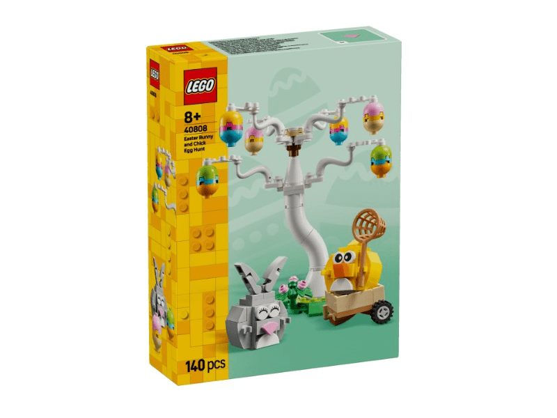 LEGO® Lov na jaja sa zečićem i pilićem (40808)