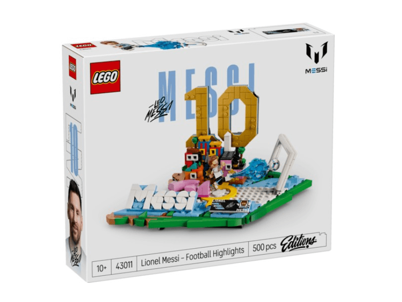 LEGO® Editions Lionel Messi – A futball legjobb pillanatai (43011)
