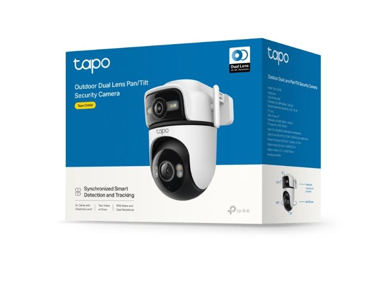 TP-Link Tapo C545D Kültéri forgatható biztonsági kamera