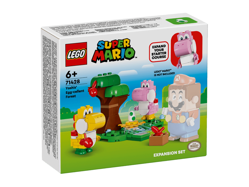 LEGO® Super Mario™ Yoshi's Egg Glitch Forest Expansion Set (71428)
