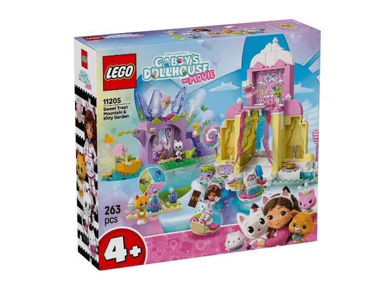 LEGO® Gabiina kućica za lutke Šećerna glava i mačji vrt (11205)