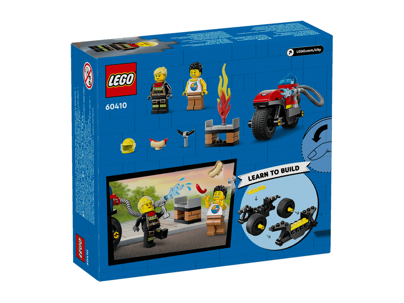 LEGO® City Tűzoltó motorkerékpár (60410)