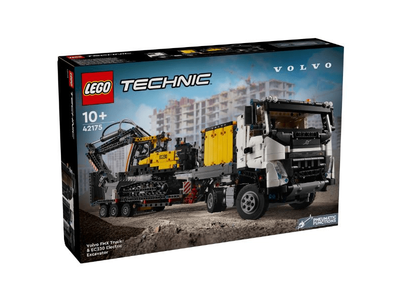 LEGO® Technic Volvo FMX kamion i električni bager EC230 (42175)