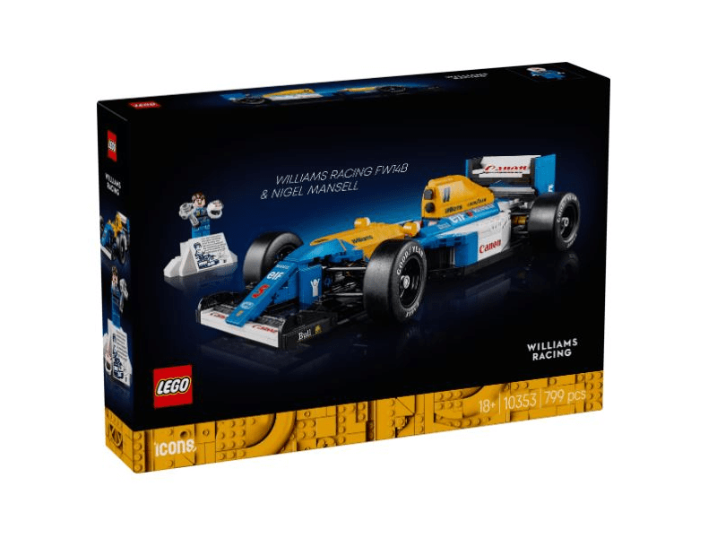 LEGO® Ikone Williams Racing FW14B i Nigel Mansell (10353)