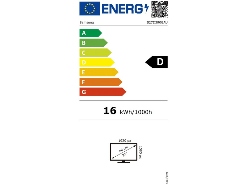 Samsung LS27D390GAUXEN 27