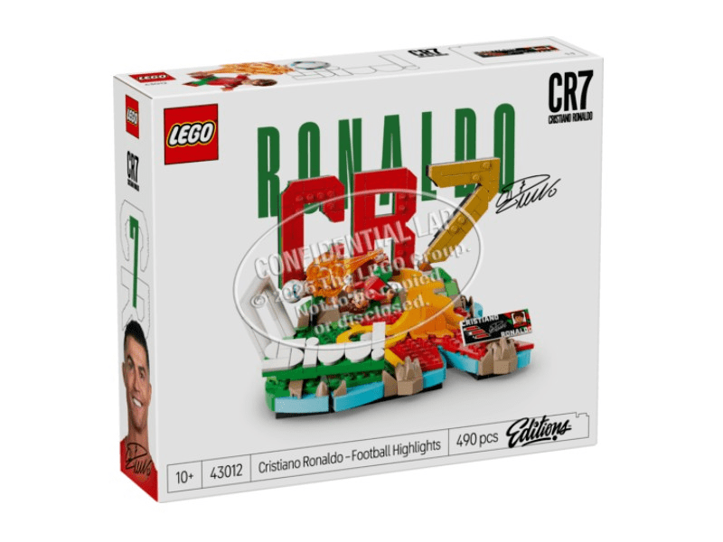 LEGO® Editions Cristiano Ronaldo – A futball legjobb pillanatai (43012)