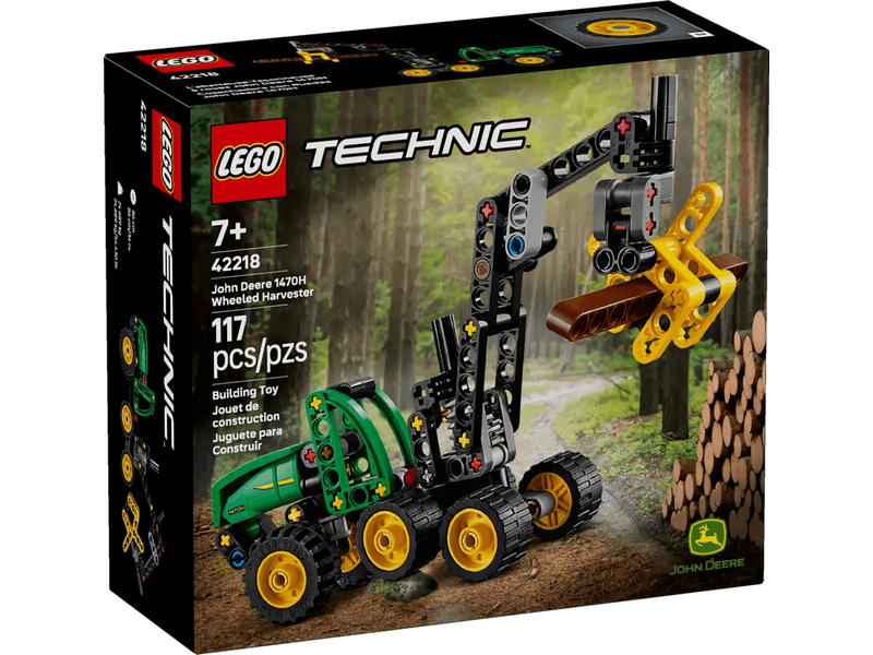 LEGO® Technic John Deere 1470H kerekes betakarítógép (42218)