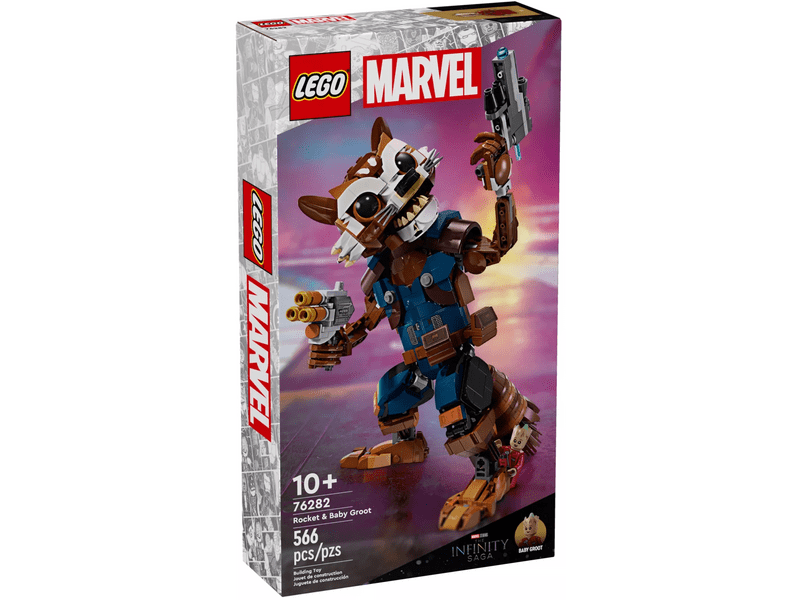 LEGO® Marvel Mordály & Baby Groot (76282)