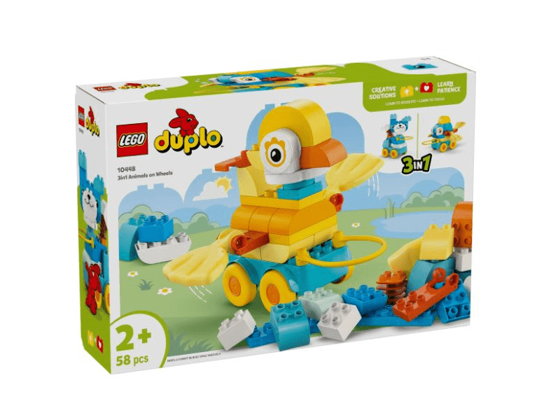 LEGO® DUPLO® City Adventures 3 u 1 životinje na kotrljanju (10448)