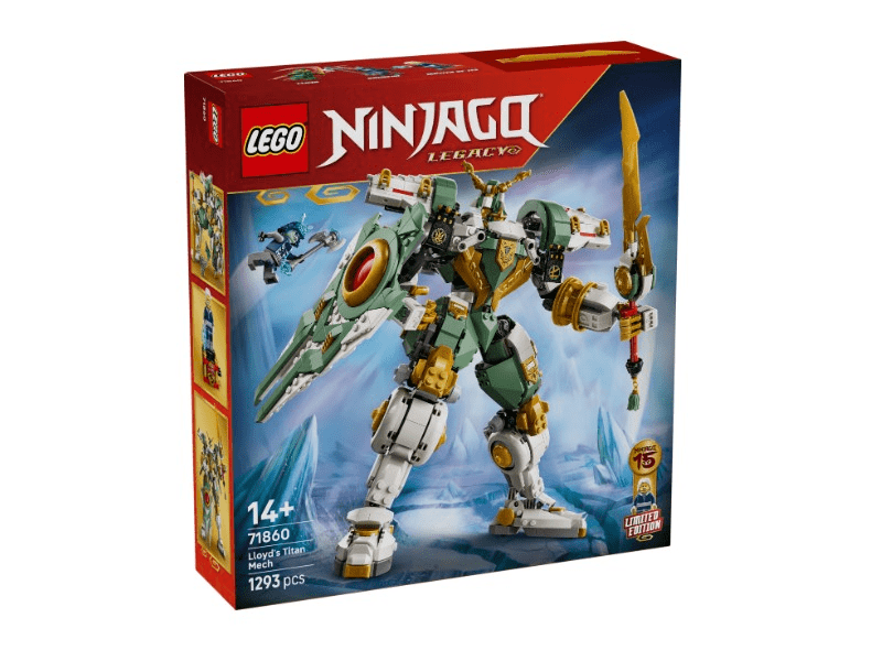 LEGO® NINJAGO® Lloyd titánpáncélja a 15. évfordulóra (71860)