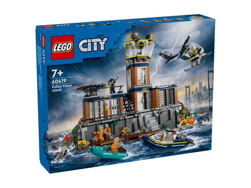 LEGO® City Rendőrségi börtönsziget (60419)