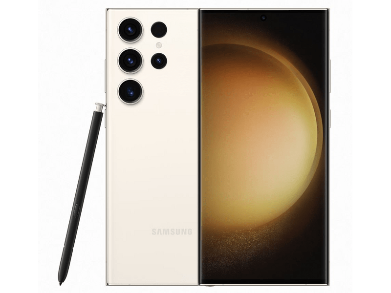 Samsung Galaxy S23 Ultra 8/256GB Okostelefon, Krém