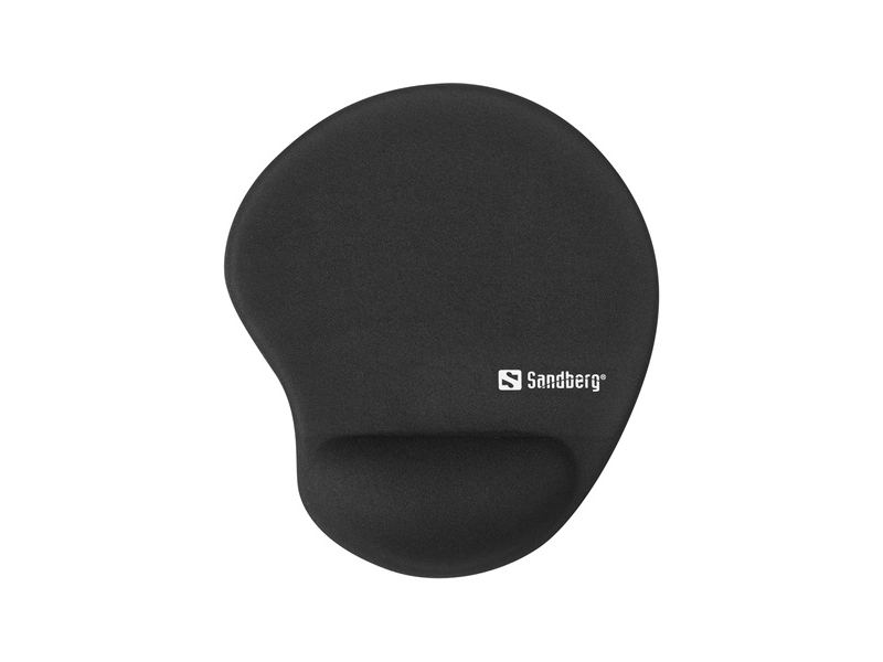 SANDBERG Egérpad és ergonomikus eszköz, Gel Mousepad Wrist Rest BULK