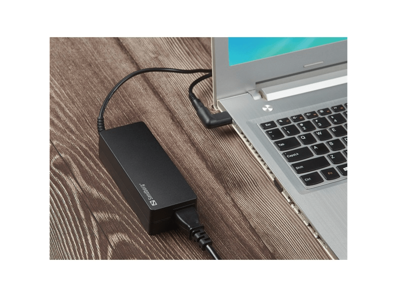 Sandberg 135-78 Univerzális Laptop AC Adapter, 90W, EU+UK