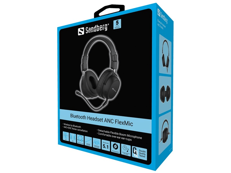 Sandberg 126-36 ANC Bluetooth fejhallgató