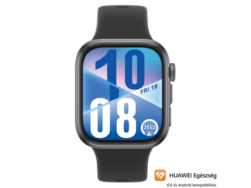 Huawei Watch Fit 4 pametni sat, crni (55020EWT)