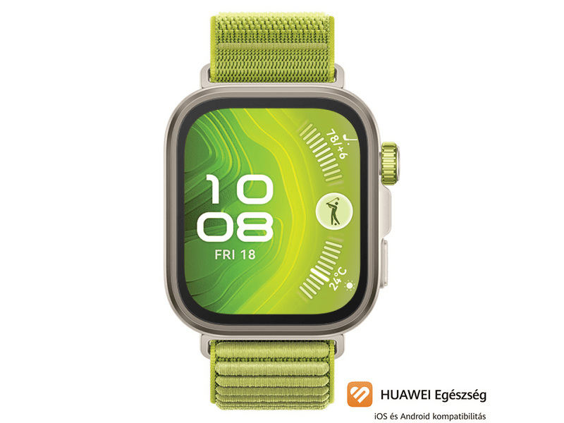 Huawei Watch Fit 4 Pro pametni sat, zeleni (55020EYN)